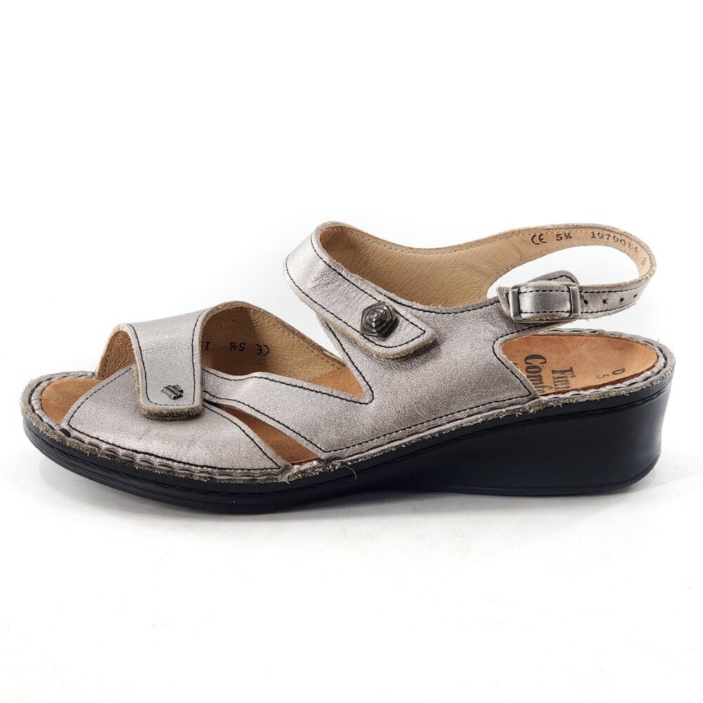 FINN COMFORT Santorin Slingback Wedge Sandals